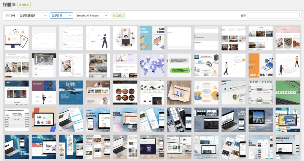網站主機-媒體庫