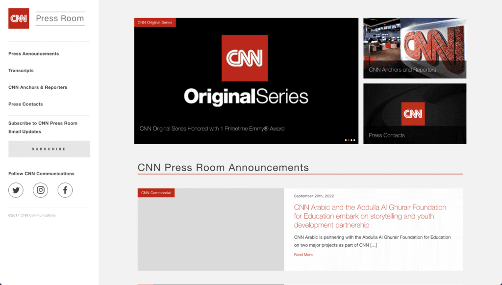 CNN Press Room