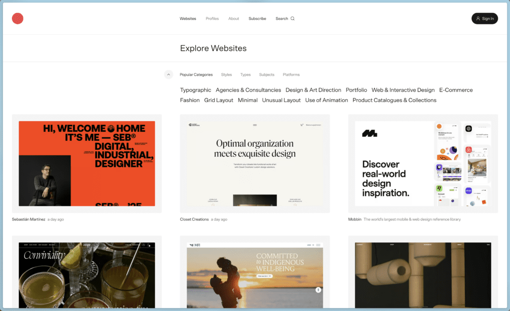Siteinspire