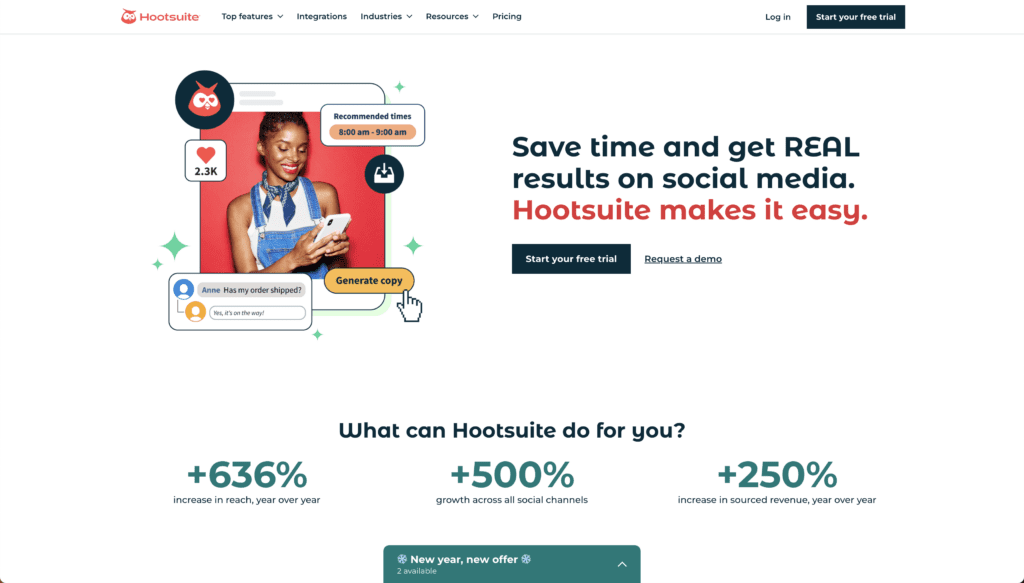 免費數位行銷工具 Hootsuite