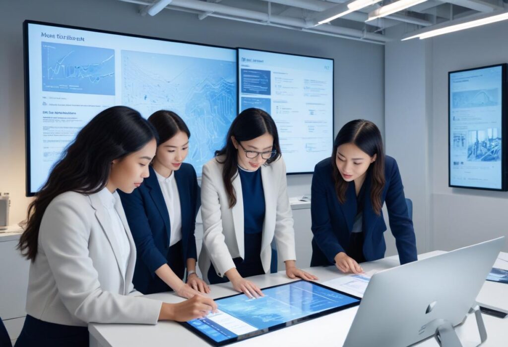 Modernist Style Three Women